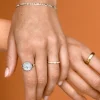 Sterling Silver Aries Stargazer Zodiac Ring Best Sale