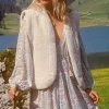Tan Belladonna Reversible Shearling Vest Outlet