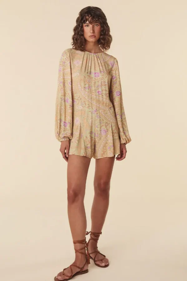 Dusty Olive Belladonna Romper Outlet