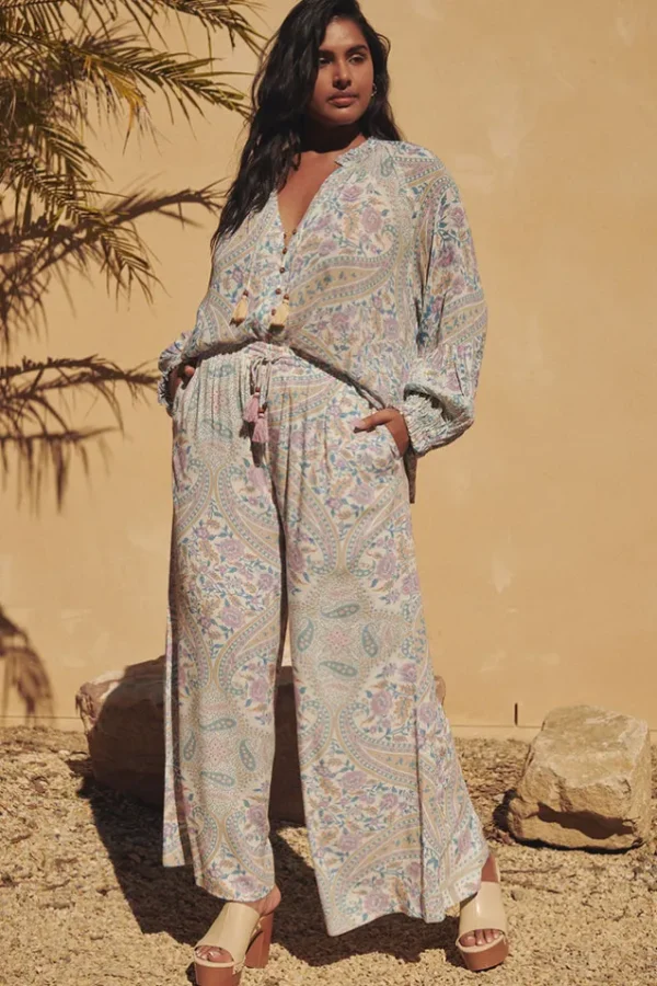 Light Pastel Belladonna Wide Leg Pant Best