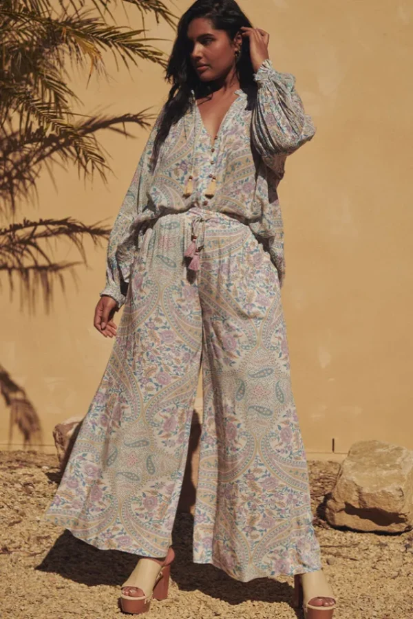 Light Pastel Belladonna Wide Leg Pant Online