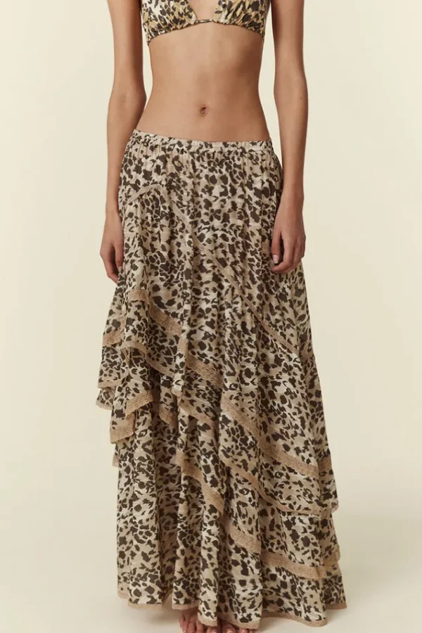 Pepper Belle Mare Ruffle Maxi Skirt Best