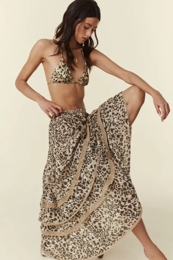 Pepper Belle Mare Ruffle Maxi Skirt Best