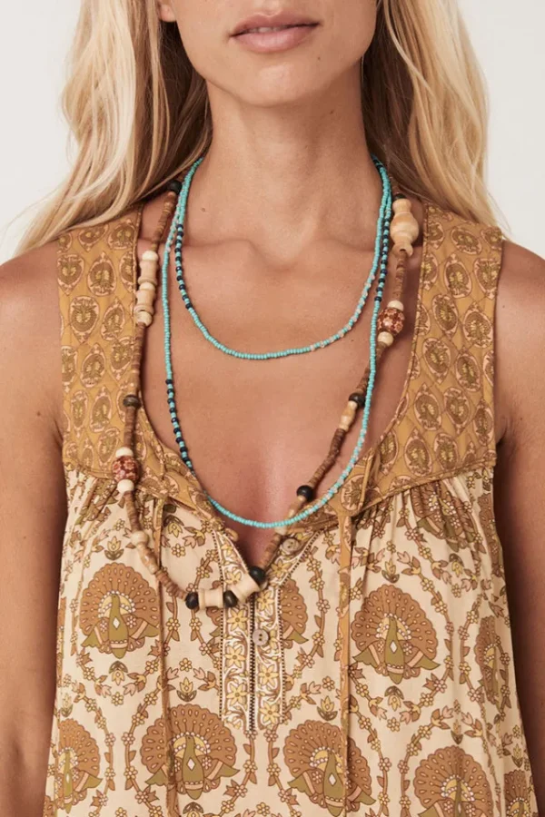 Baltic Boheme Bead Necklace New