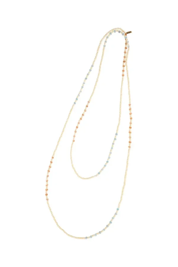 Macaroon Boheme Bead Necklace Online