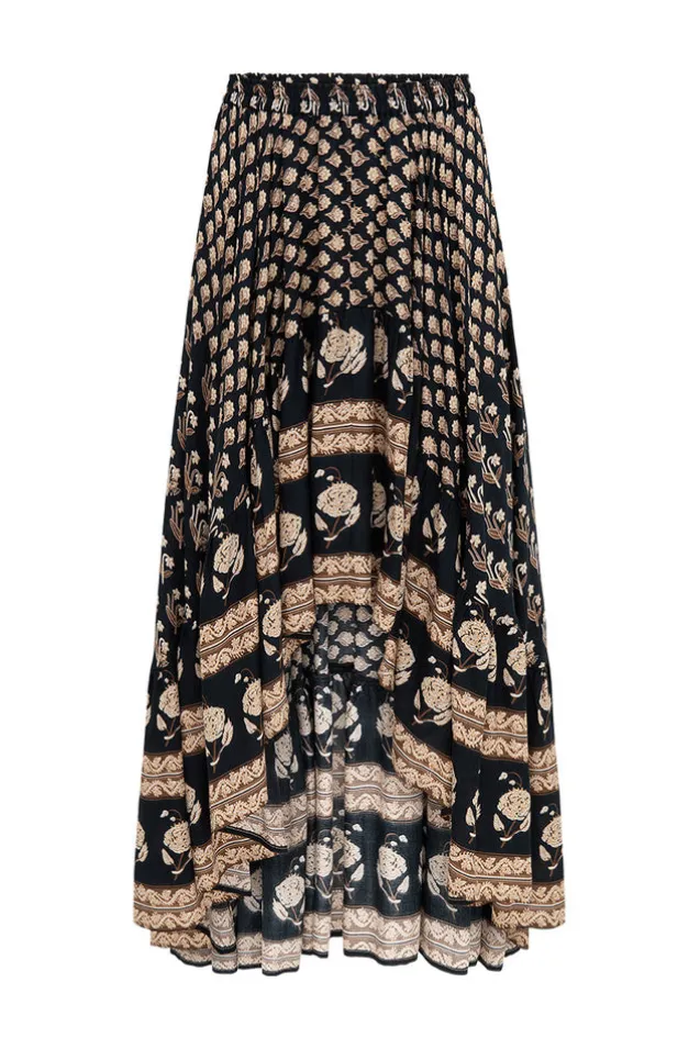bohemian_royale_castaway__6.webp Charcoal Bohemian Royale Castaway Skirt New