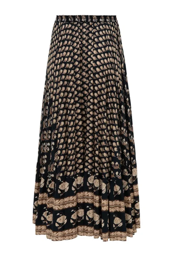 Charcoal Bohemian Royale Castaway Skirt Fashion