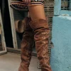 Tan Cabana Thigh High Boot Shop