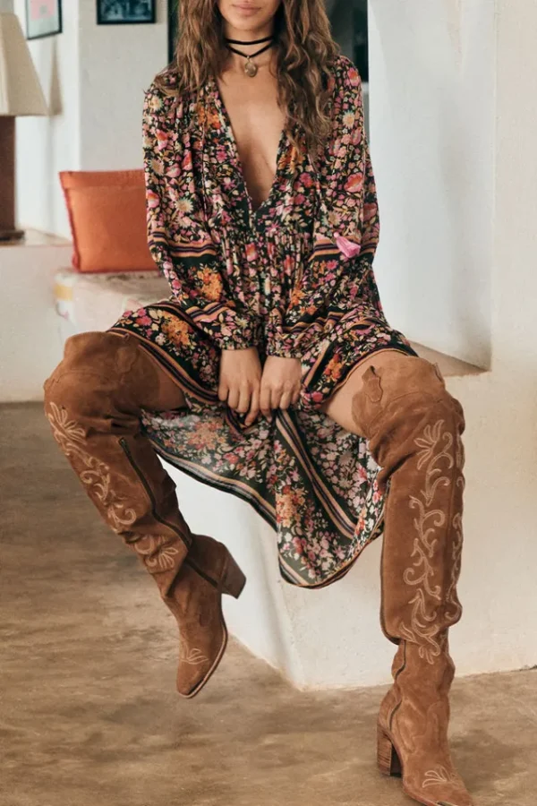 Tan Cabana Thigh High Boot Shop