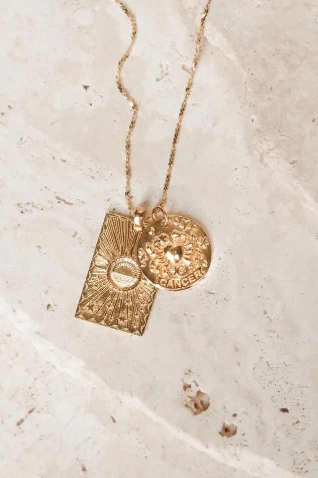 cancer_stargazer_zodiac_n_0.webp Gold Cancer Stargazer Zodiac Necklace Sale