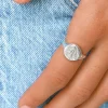 Sterling Silver Capricorn Stargazer Zodiac Ring Best