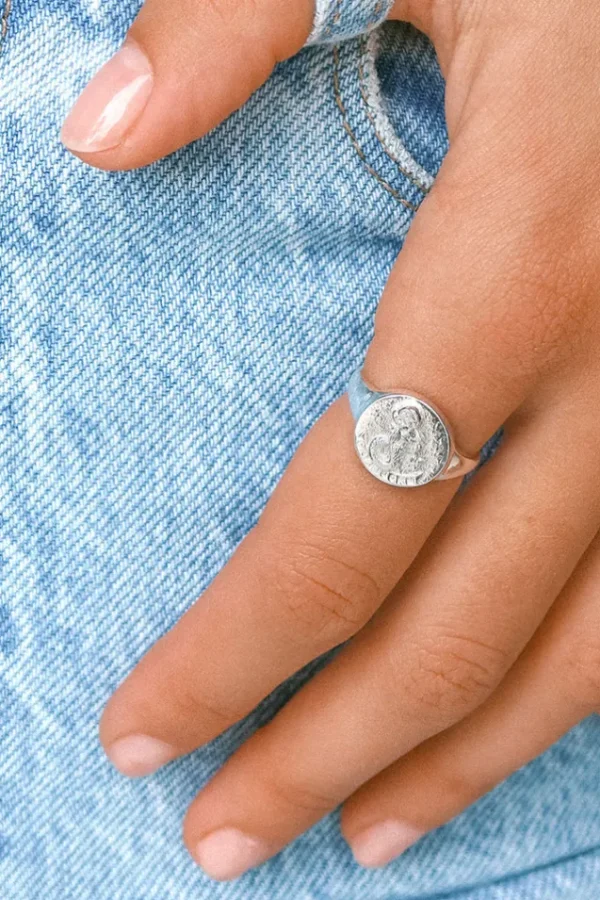 Sterling Silver Capricorn Stargazer Zodiac Ring Best