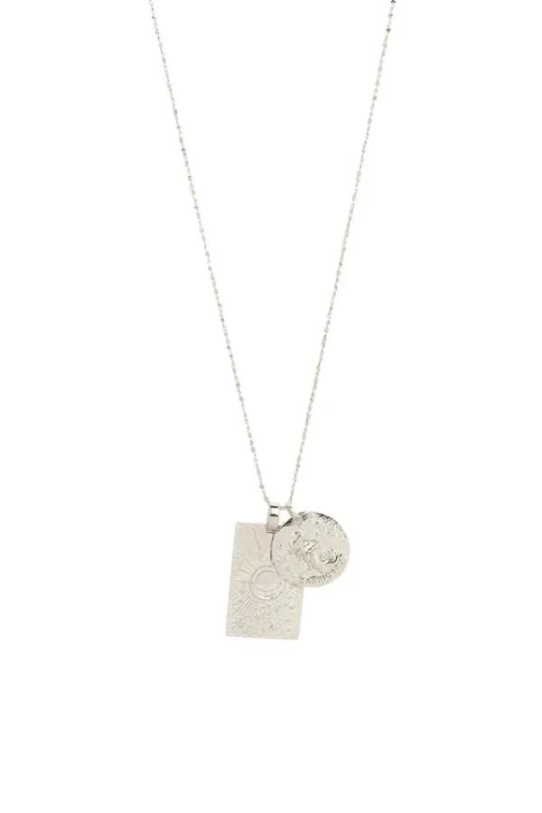 Silver Capricorn Stargazer Zodiac Necklace Online