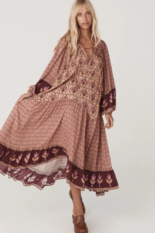 Grape Chateau Boho Gown Best Sale