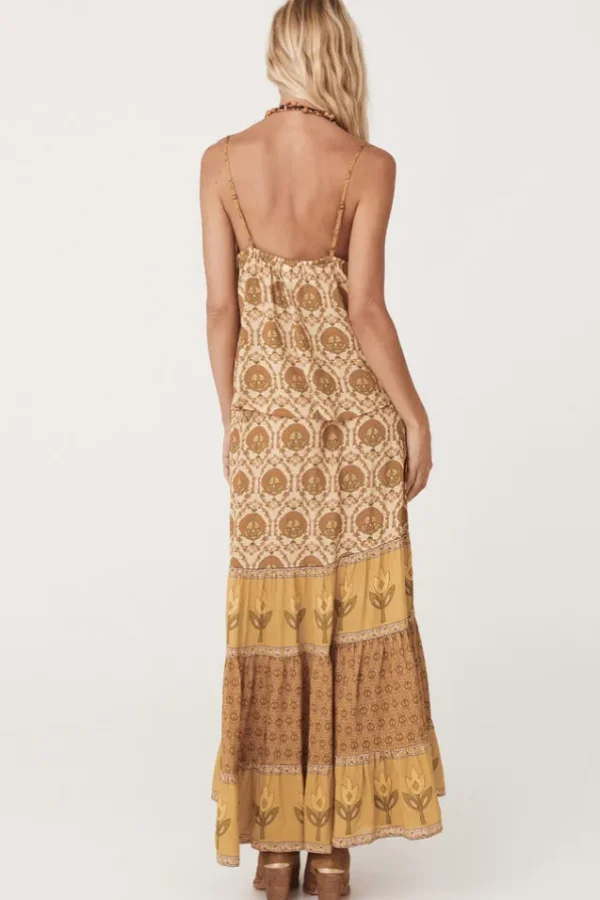Champagne Chateau Maxi Skirt Outlet