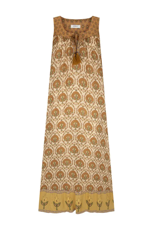 chateau_maxi_sundress_10.webp Champagne Chateau Maxi Sundress Store