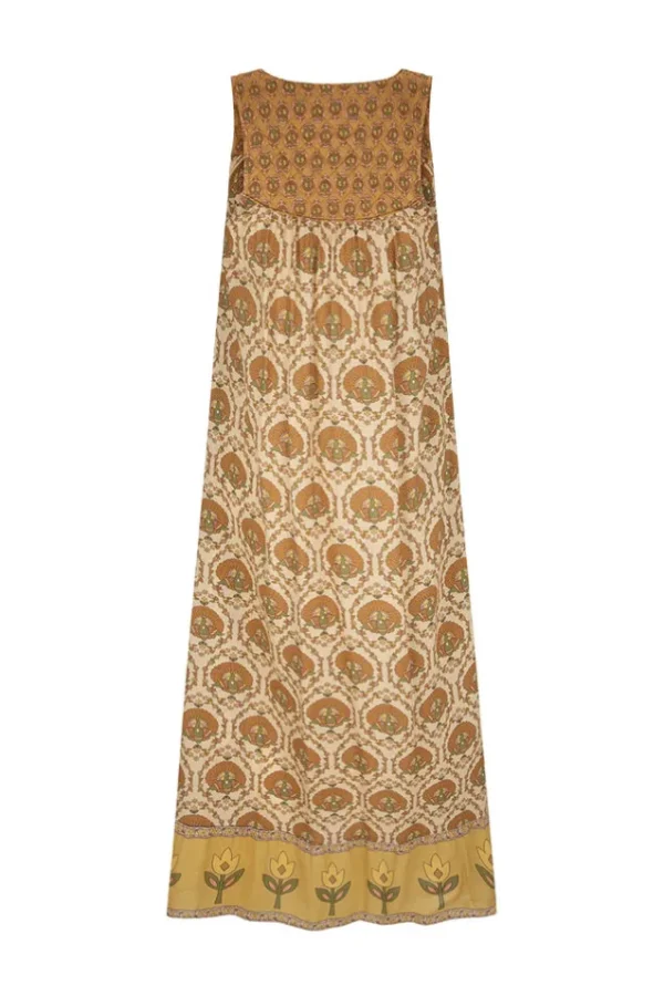 Champagne Chateau Maxi Sundress Hot