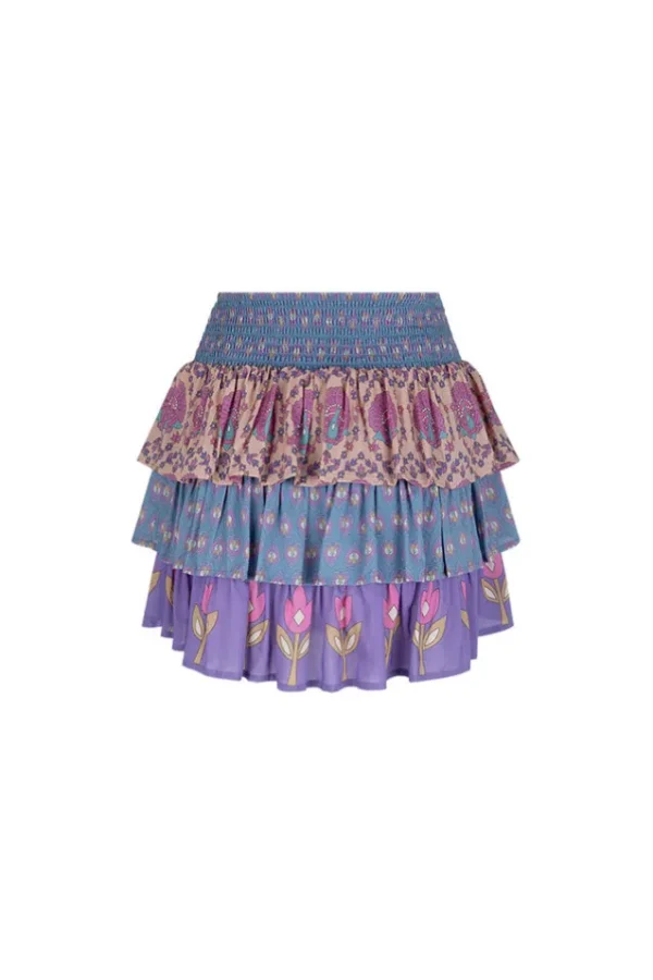 Lavender Chateau Ruffle Skirt Discount