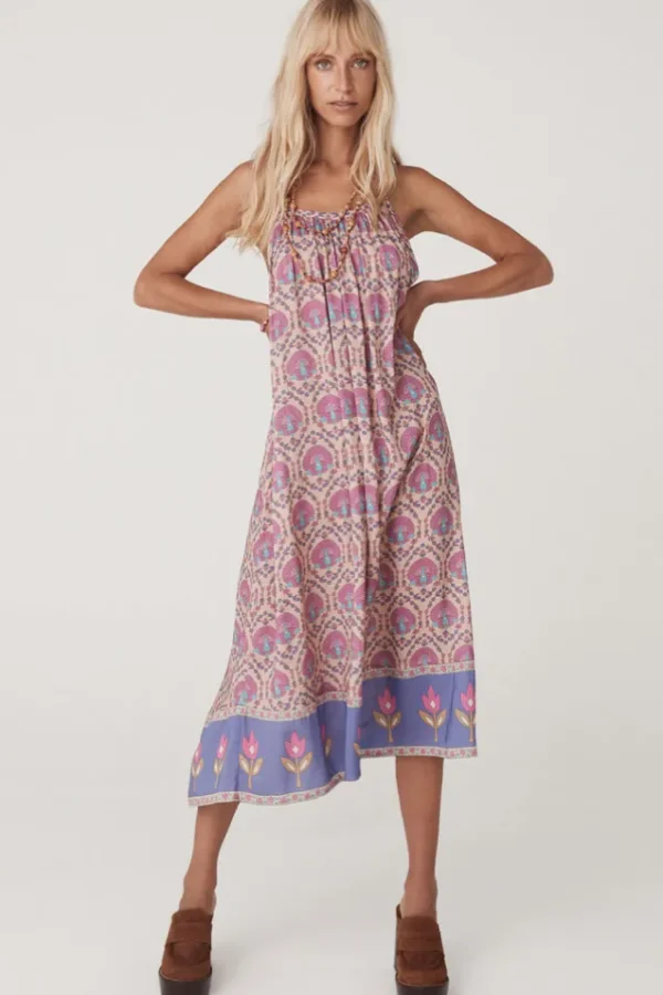 Lavender Chateau Strappy Midi Dress Best