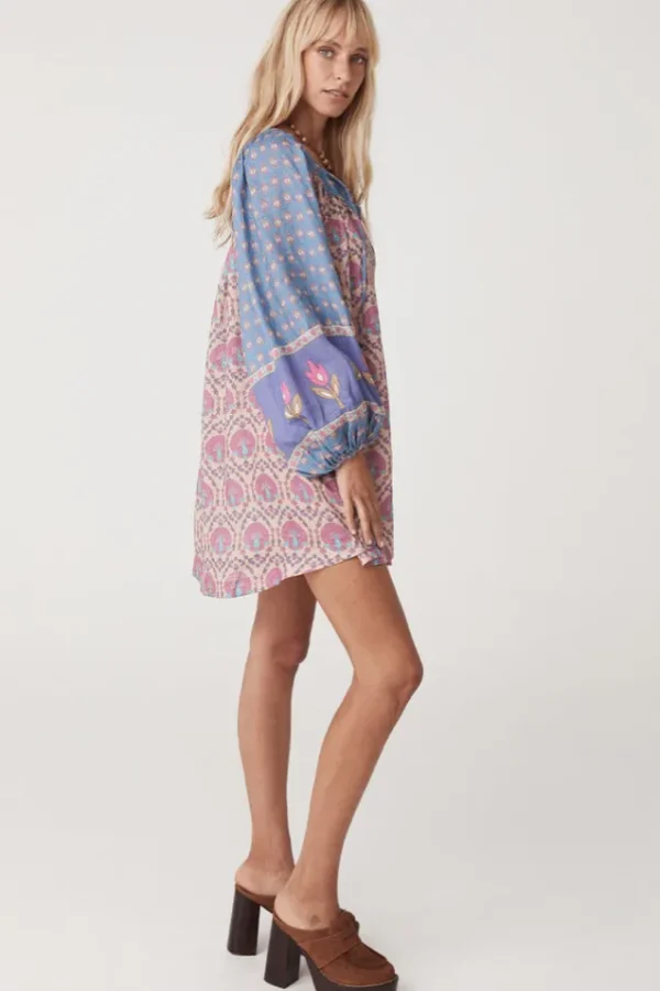 Lavender Chateau Tunic Mini Dress Cheap