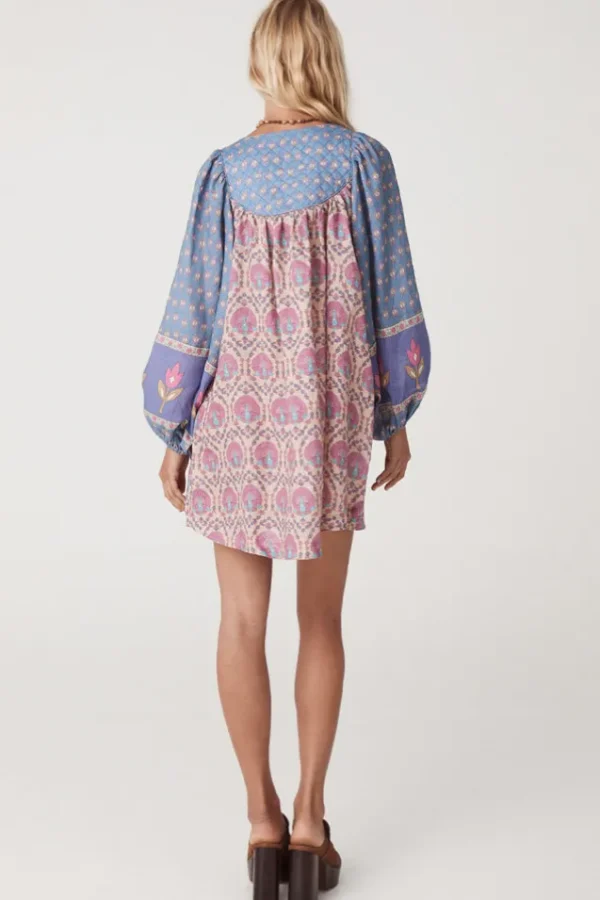 Lavender Chateau Tunic Mini Dress Cheap