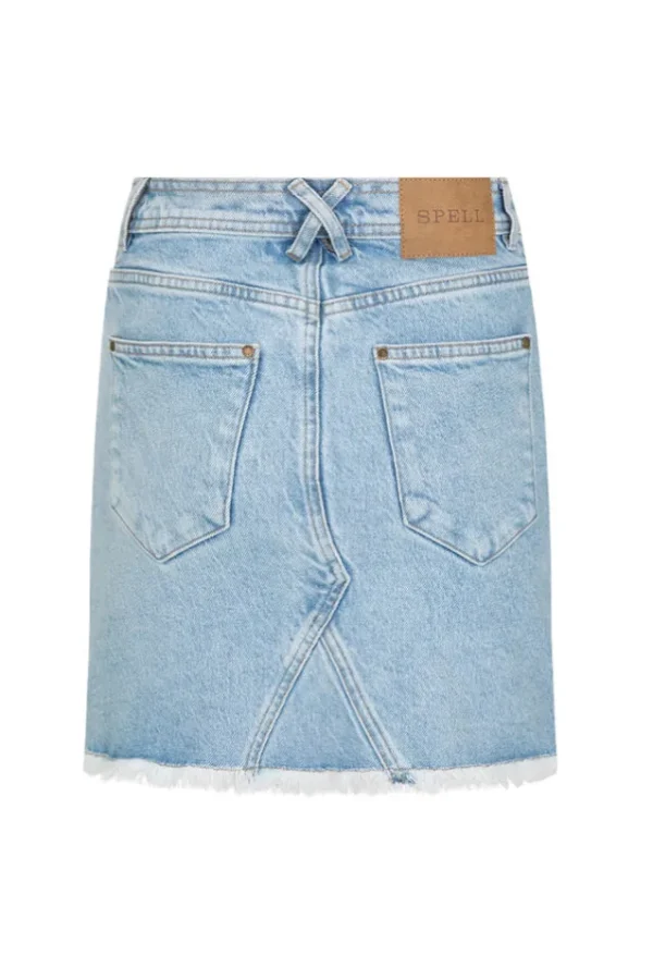 Vintage Blue Classic Denim Mini Skirt Clearance