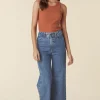 Blue Classic Straight Leg Jean Sale