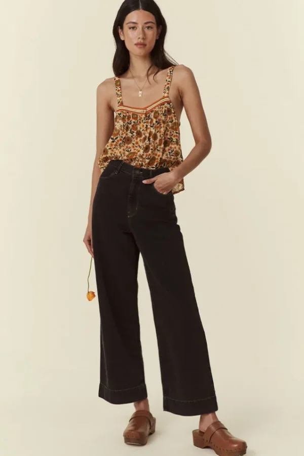 Vintage Black Classic Straight Leg Jean Cheap