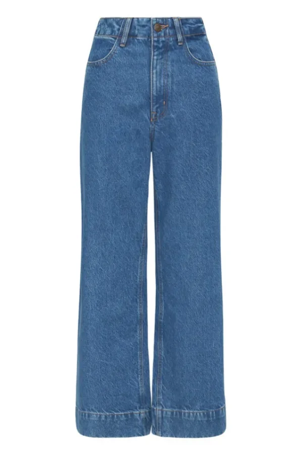 Blue Classic Straight Leg Jean Sale