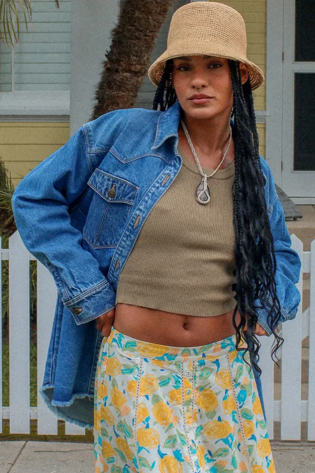 daisy_patchwork_denim_shi_1-2.webp Patchwork Daisy Denim Shirt Outlet