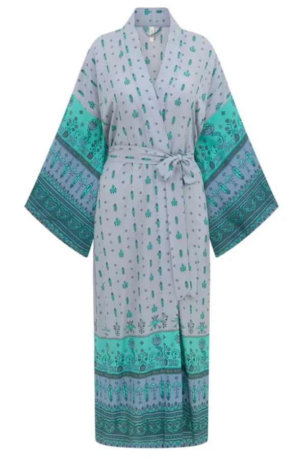 Turquoise Dawn Desert Wanderer Maxi Robe Outlet