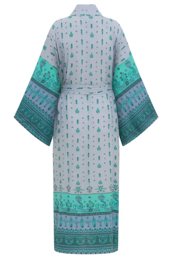 Turquoise Dawn Desert Wanderer Maxi Robe Outlet
