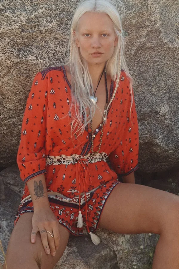 Sunset Desert Wanderer Playsuit Clearance