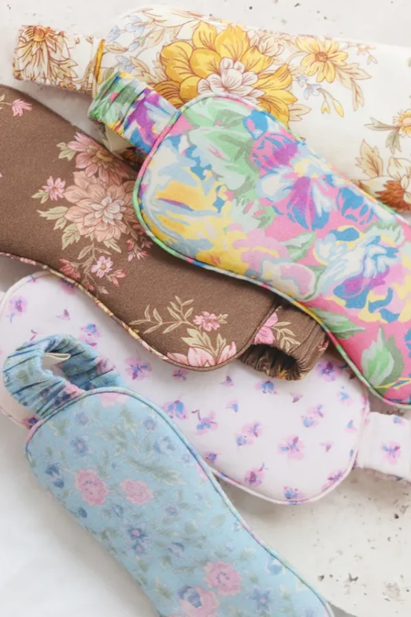 Dusty Blue Dolly Eye Mask Fashion