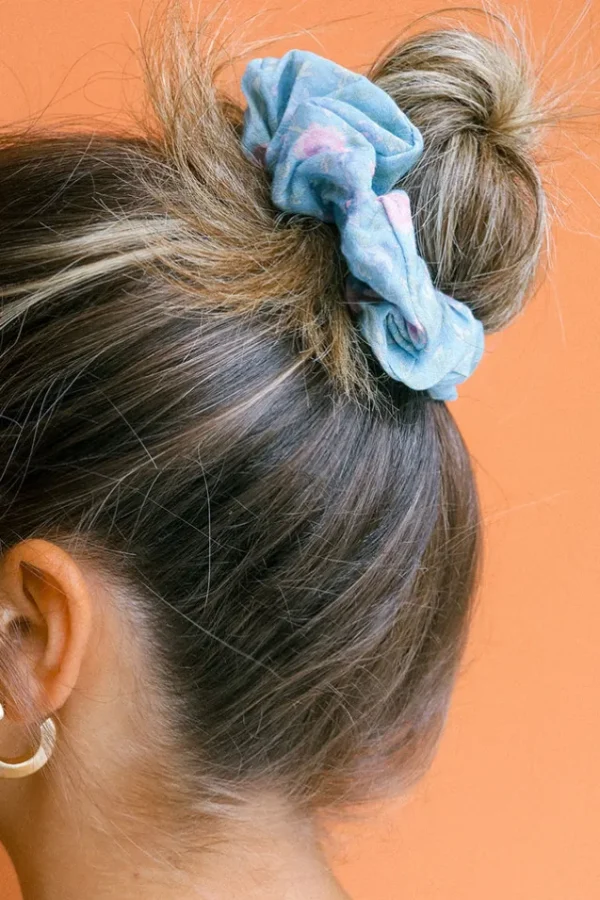 Dusty Blue Dolly Scrunchie New
