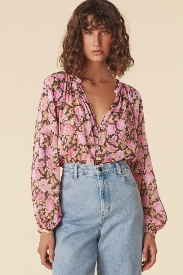 Rose Enchanted Wood Blouse Best