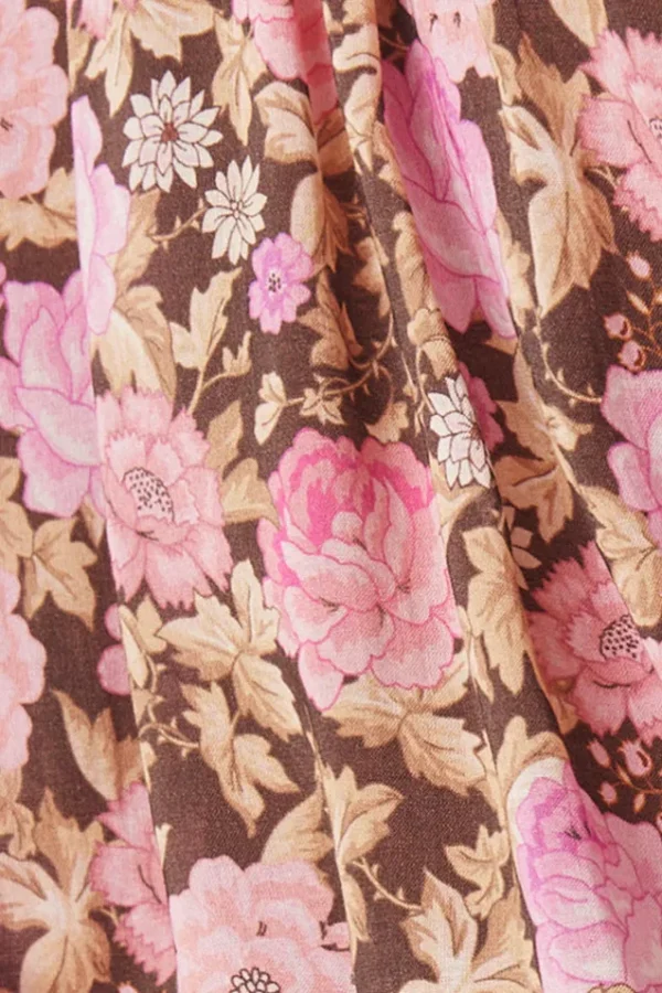 Rose Enchanted Wood Blouse Outlet