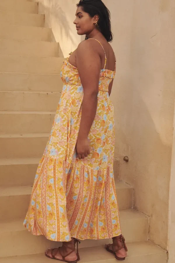 Dandelion Enchanted Wood Strappy Maxi Dress New