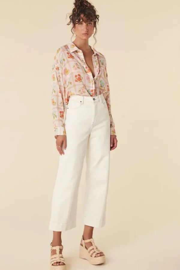 Salt Eve Denim Cropped Jeans New