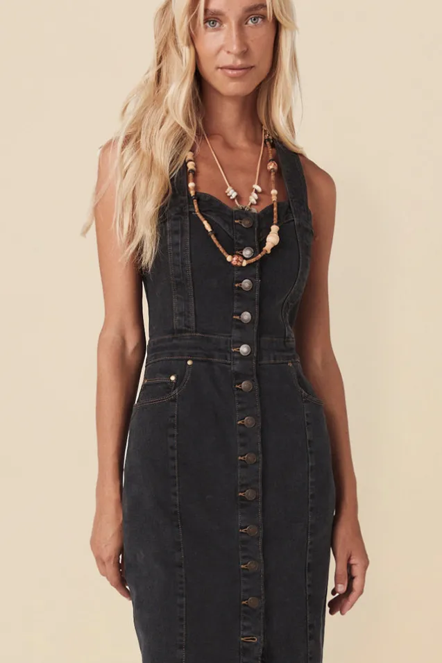 eve_denim_sweetheart_midi_1-2.webp Vintage Black Eve Denim Sweetheart Midi Dress Fashion