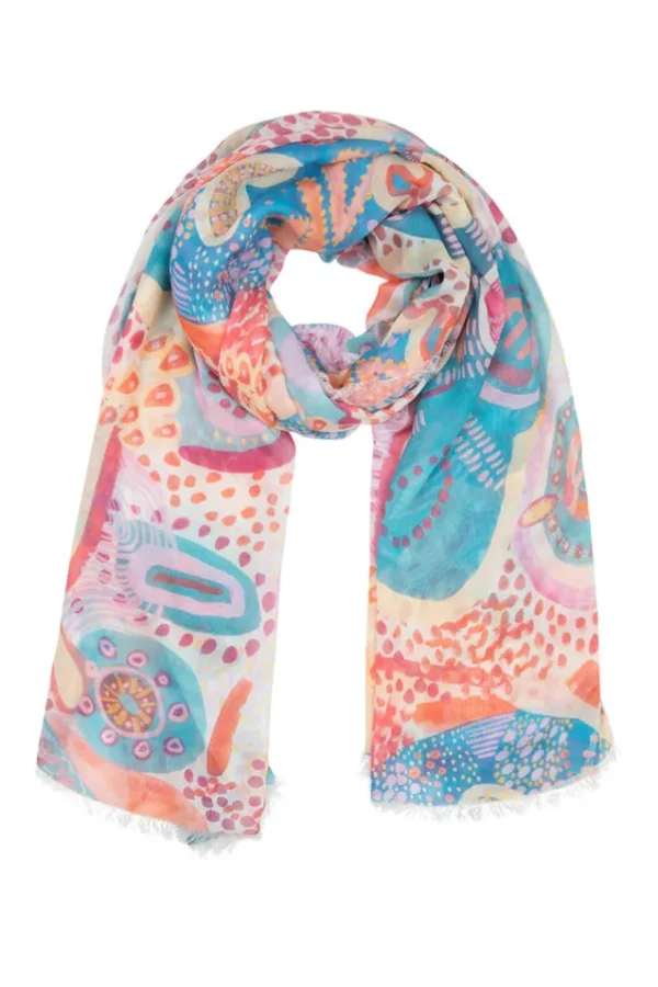 Bay Blue Evelyn Travel Scarf Outlet