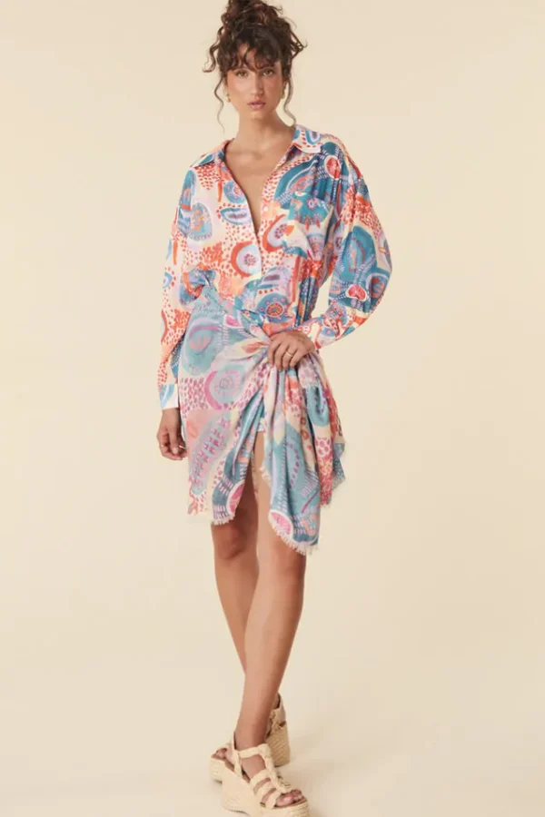 Bay Blue Evelyn Travel Scarf Outlet