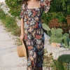 Mystic Flora Midi Dress Store