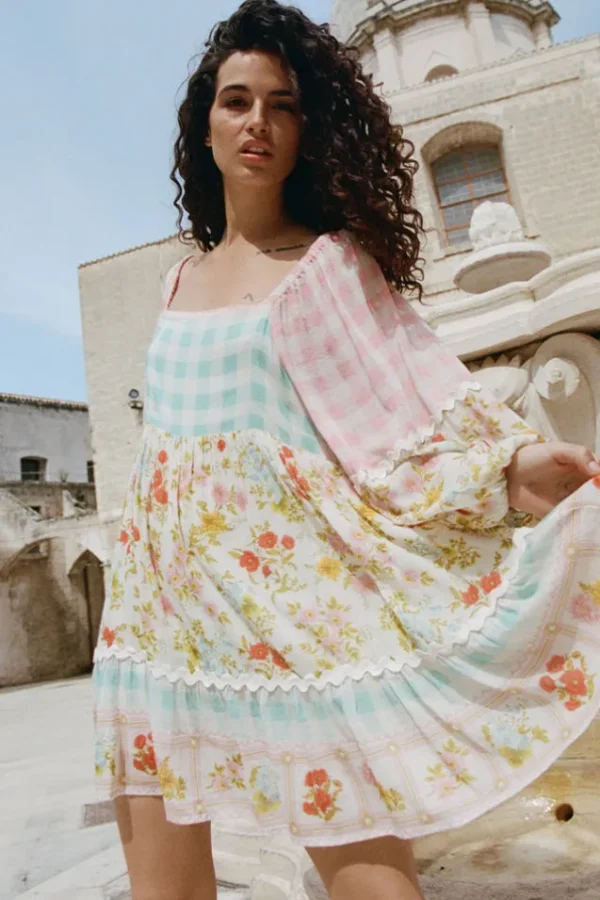 Pastel Flora Tunic Dress Store