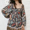 Mystic Flora Tunic Dress Discount