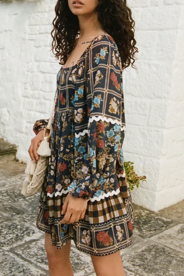 Mystic Flora Tunic Dress Discount