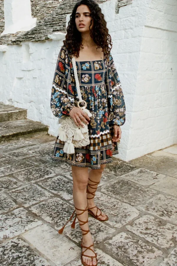 Mystic Flora Tunic Dress Discount
