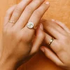 Gold Gemini Stargazer Zodiac Ring New