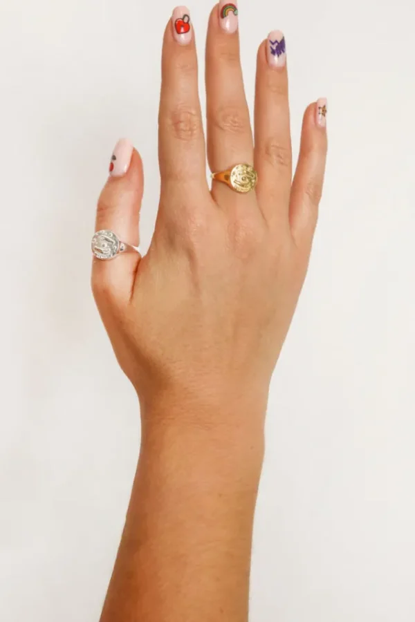 Gold Gemini Stargazer Zodiac Ring New