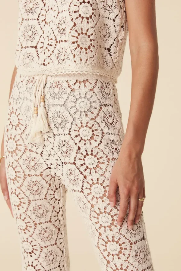 Cream Helena Crochet Lace Bells Outlet